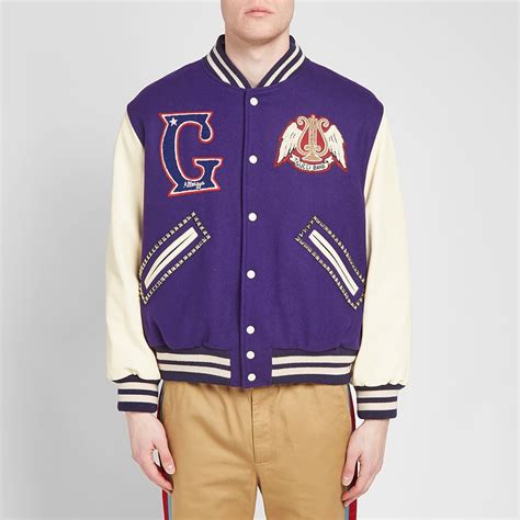 gucci purple jacket.